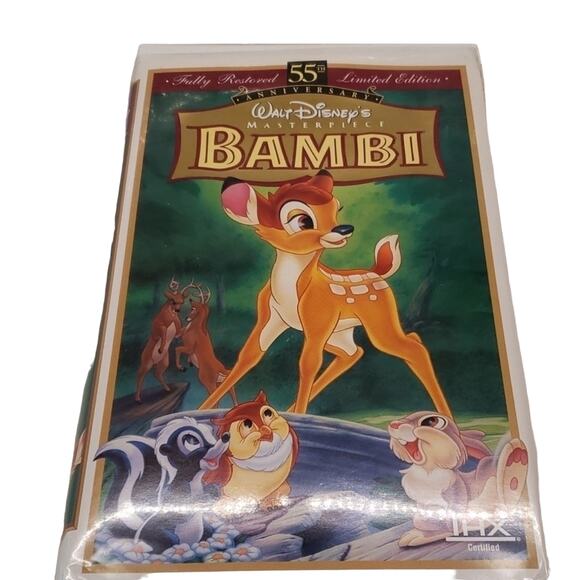 Disney Other - Walt Disney Bambi 55th Anniversary VHS, Vintage